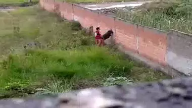 Hyderabad college couple outdoor sex caught on