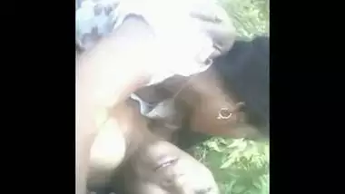 Indian aunty?s outdoor fun with her tenant