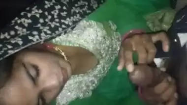 Village couple handjob husband cock