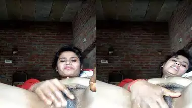 Real horny village girl hardcore pussy fingering MMS