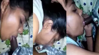 Indian GF shows her blowjob s to her BF