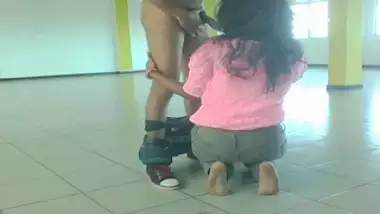 College girl sex scandal with boyfriend in library!