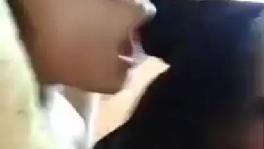 Sed Desi guy has XXX chudai with naive GF during video call